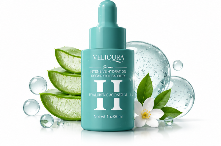 Velioura hyaluronic acid serum 30 ml — lower right