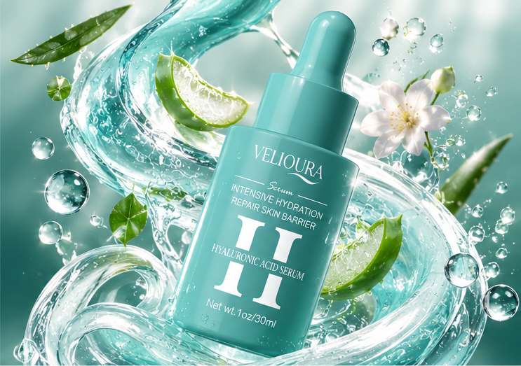 Velioura hyaluronic acid serum 30 ml — upper right